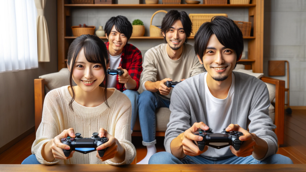 5位：ゲームで非日常を楽しむ