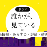 ドラマ「誰かが、見ている」の作品情報・あらすじ・評価・動画配信