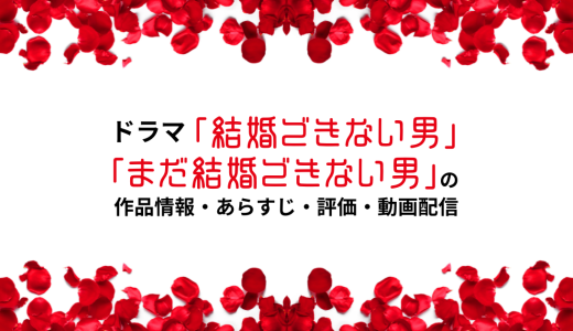 ドラマ「結婚できない男」「まだ結婚できない男」の作品情報・あらすじ・評価・動画配信